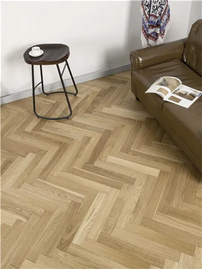 Herringbone SPC flooring